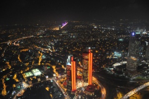 Vista dall'Istanbul Sapphire
